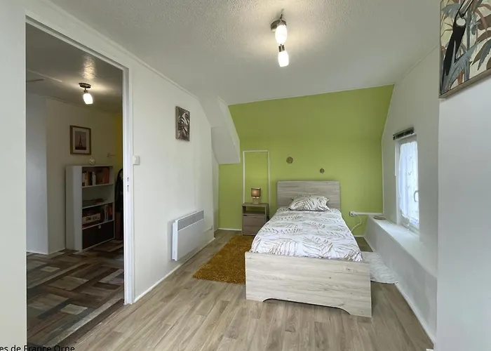 Maison Normande Confortable Avec Jardin Et Wifi - Fr-1-497-261 * La Ferte-Mace